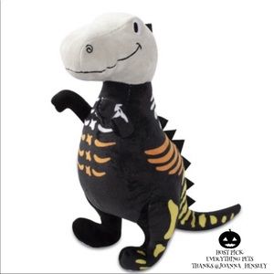 🎉 HP 🎉 🆕 Fringe Studio Skele- Fun T Rex Plush Dog Toy